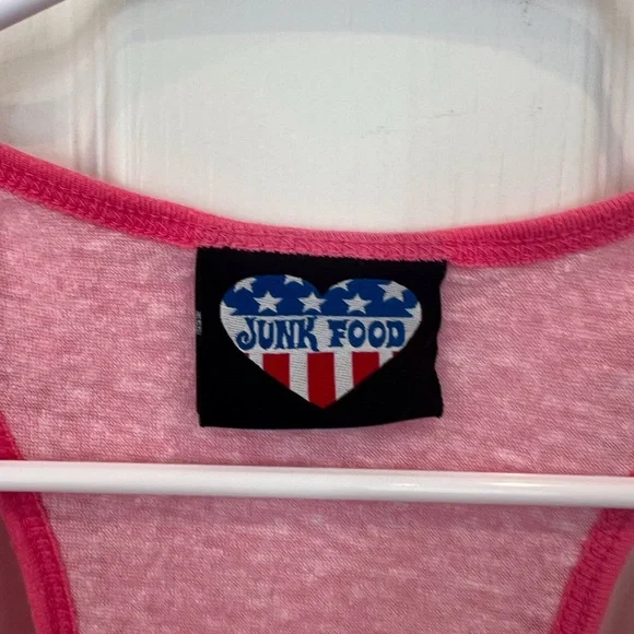 Junk Food x Disney Sleeping Beauty Pink Graphic Tank - Picture 3 of 4